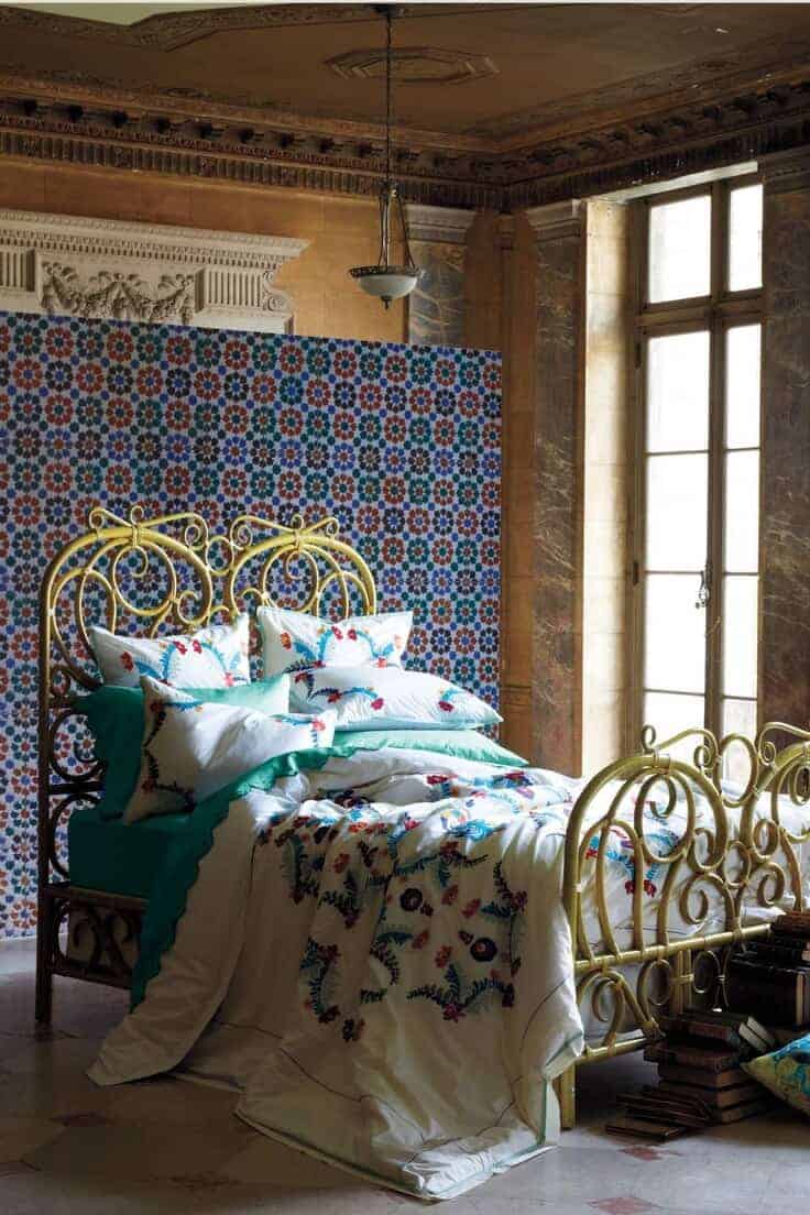 anthropologie-radana-rattan-bed anthropologie-radana-rattan-bed