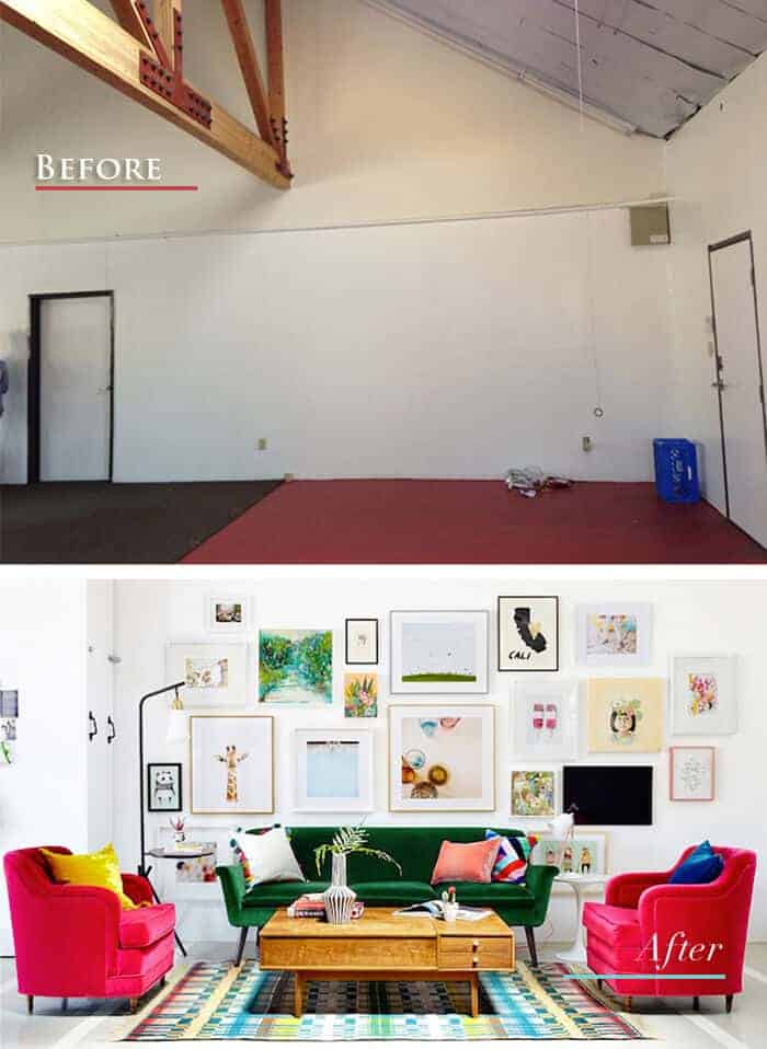 Before and After Makeover
