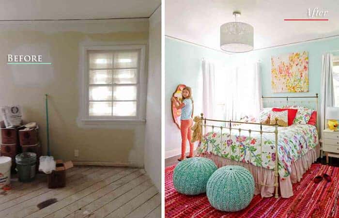 Before and After Makeover