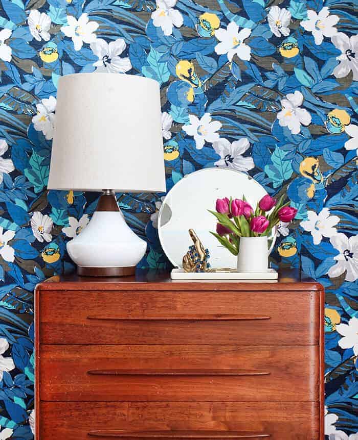 Dresser 4 Ways_Blue White Yellow Flower_Pink_Floral_Brass