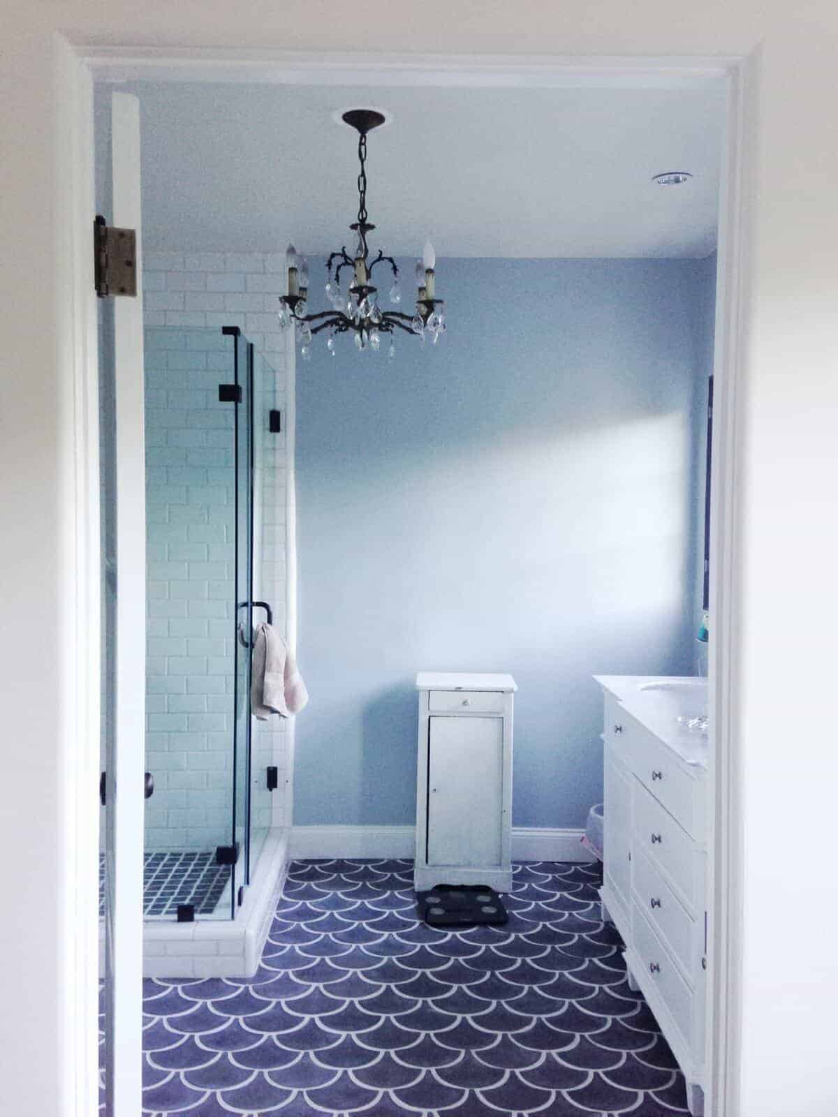 master bathroom after
