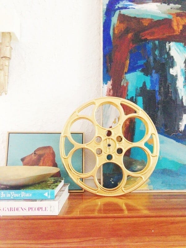 gold movie reel