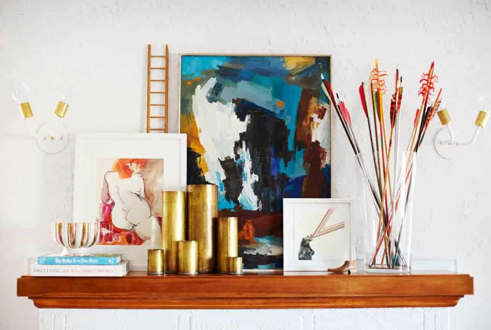 mantel styling