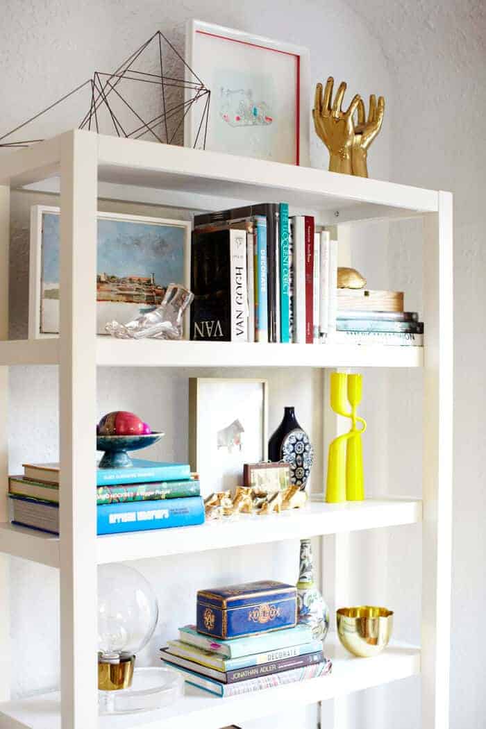 shelf styling