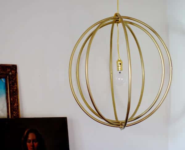 hulahoop light fixture