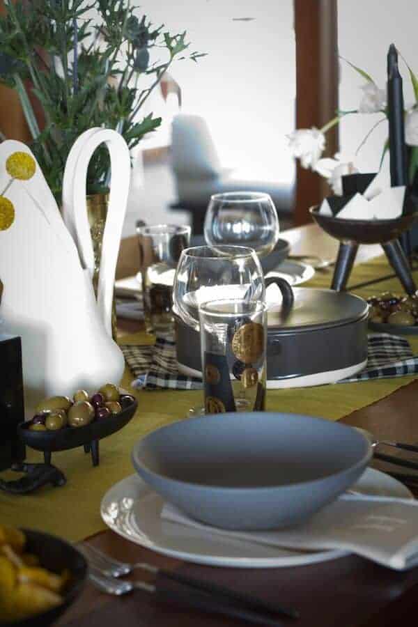 dark and moody tablescape - StyleByEmilyHenderson.com